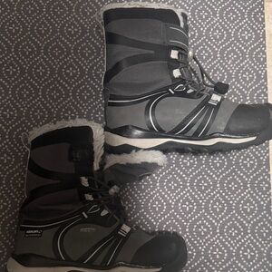 Keen Black and Gray Winter Boots